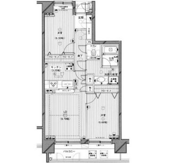 東京都世田谷区用賀１丁目 賃貸マンション 2LDK