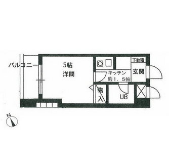 東京都世田谷区新町２丁目 賃貸マンション 1K