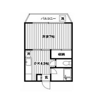 東京都目黒区東山３丁目 賃貸マンション 1K