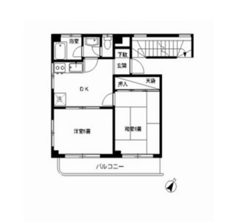 東京都世田谷区桜新町２丁目 賃貸マンション 2DK