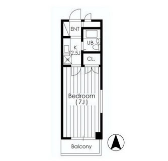 東京都目黒区青葉台３丁目 賃貸マンション 1K