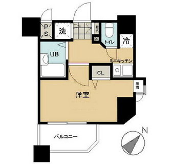 東京都目黒区大橋１丁目 賃貸マンション 1K