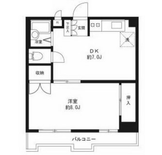 東京都世田谷区玉川３丁目 賃貸マンション 1DK