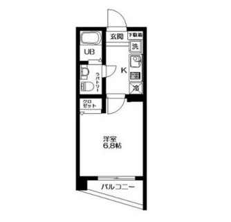 東京都世田谷区三軒茶屋１丁目 賃貸マンション 1K