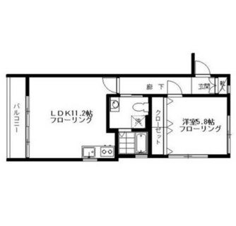 東京都目黒区東が丘２丁目 賃貸マンション 1LDK