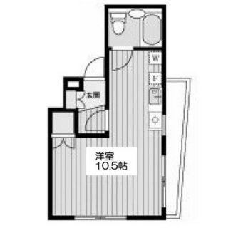 東京都世田谷区玉川２丁目 賃貸マンション 1R