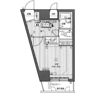 東京都目黒区青葉台３丁目 賃貸マンション 1K