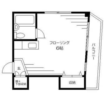 東京都目黒区大橋２丁目 賃貸マンション 1R