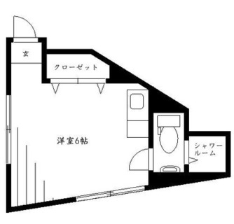 東京都世田谷区上馬１丁目 賃貸マンション 1R