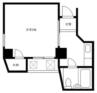 東京都目黒区青葉台３丁目 賃貸マンション 1K