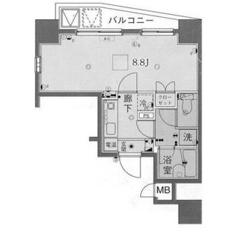 東京都世田谷区上馬２丁目 賃貸マンション 1K