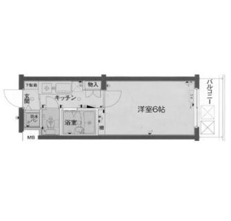 東京都世田谷区駒沢２丁目 賃貸マンション 1K